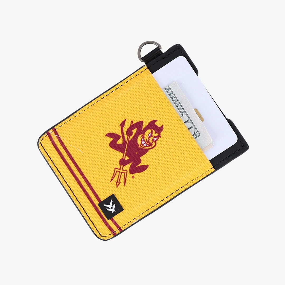 ASU Sun Devil - Vertical Leather Wallet