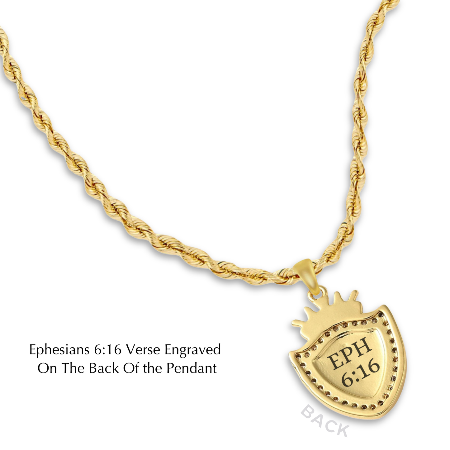 Shield of Faith Necklace