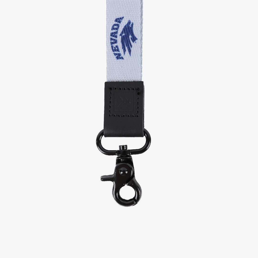 Nevada Silver Wolf - Wristlet Keychain