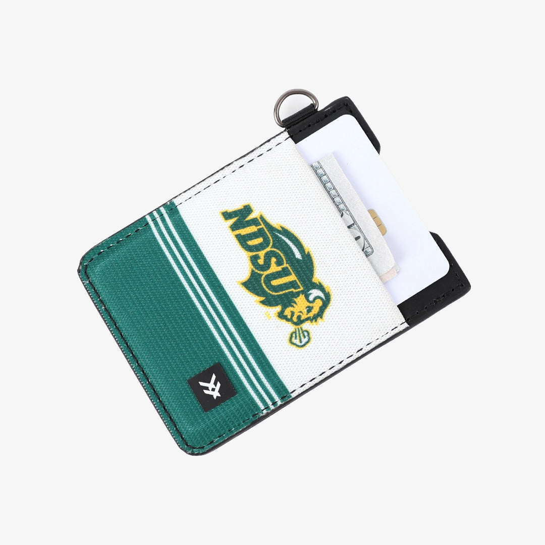 North Dakota NDSU - Vertical Leather Wallet