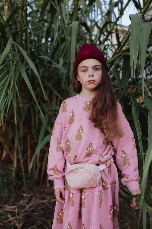 Blush Pink Kids Belt Bag