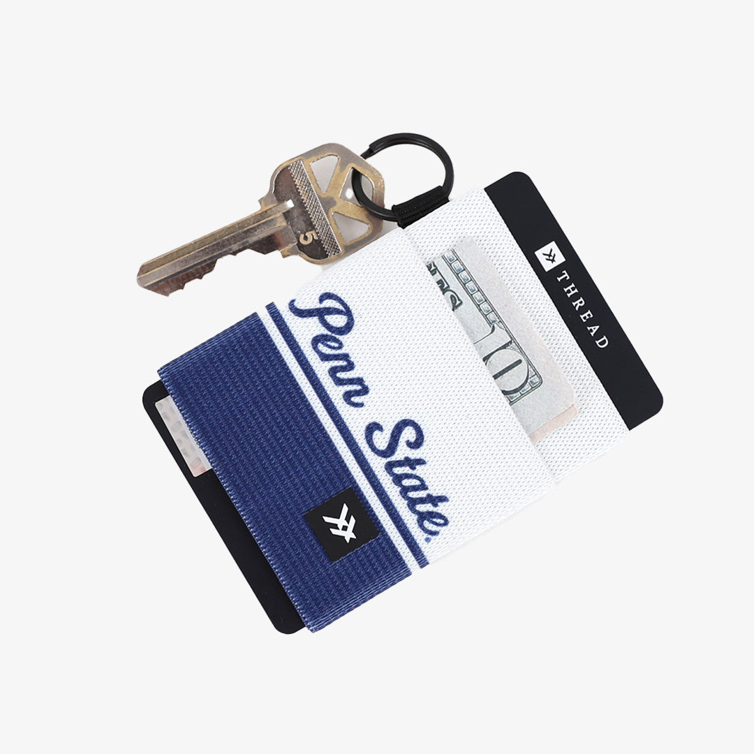 Penn Cursive - Elastic Wallet