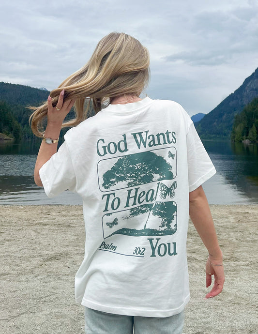God Heals Unisex Tee
