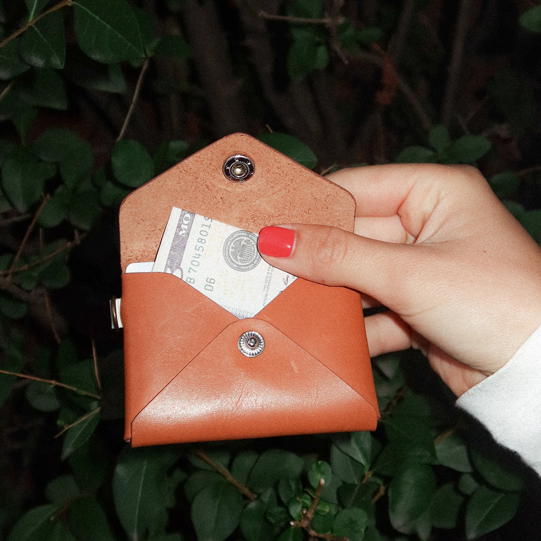Brown - Envelope Wallet
