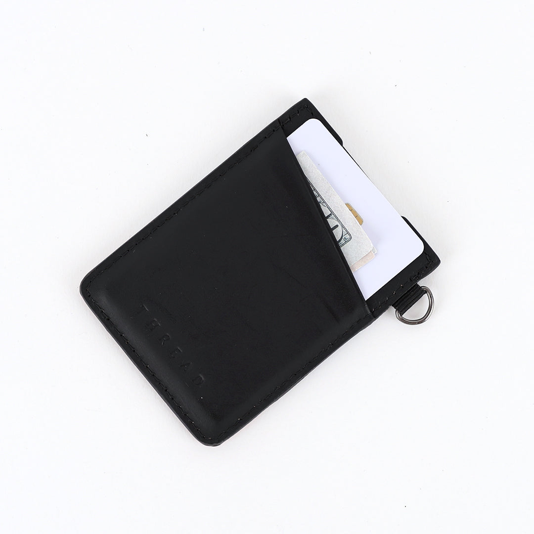 Penn Cursive - Vertical Leather Wallet