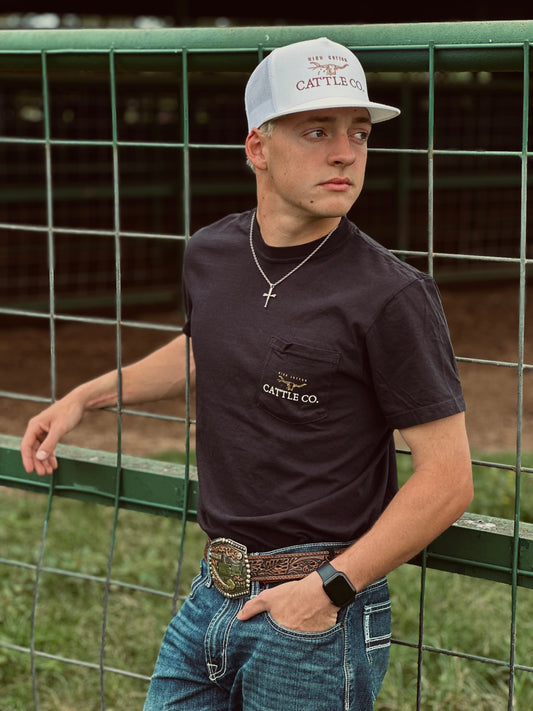 Cattleman T- Black