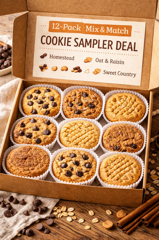 Mix & Match Cookie 12-Pack | Build Your Own Homemade Cookie Box