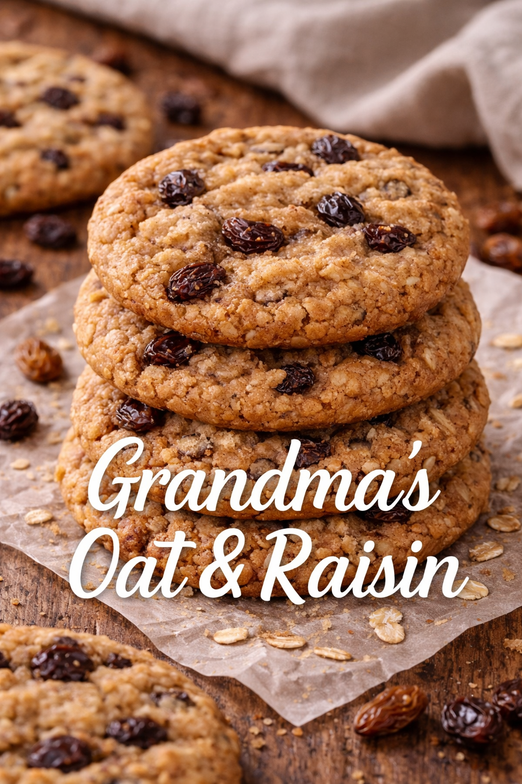 Grandma's Oat + Raisin 🍪