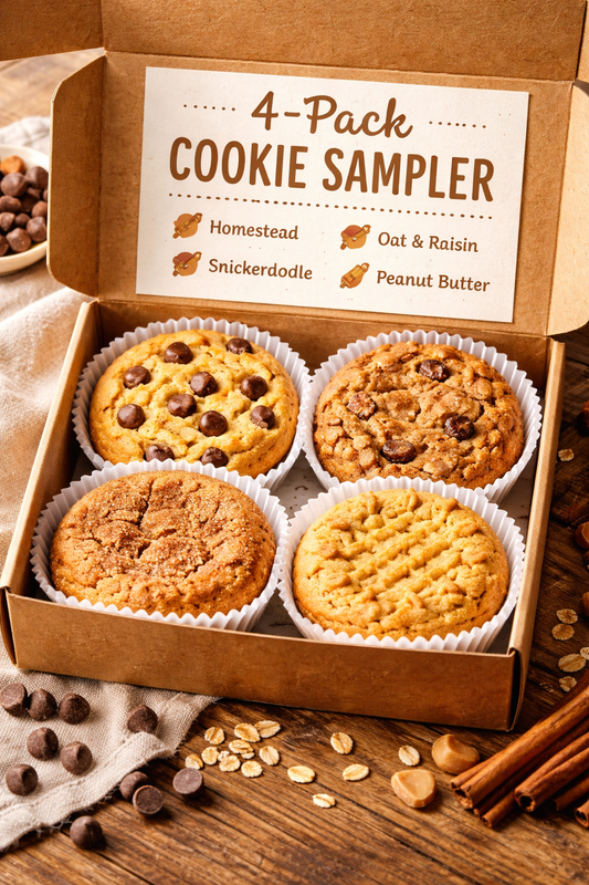 Farmhouse Cookie Sampler 4-Pack