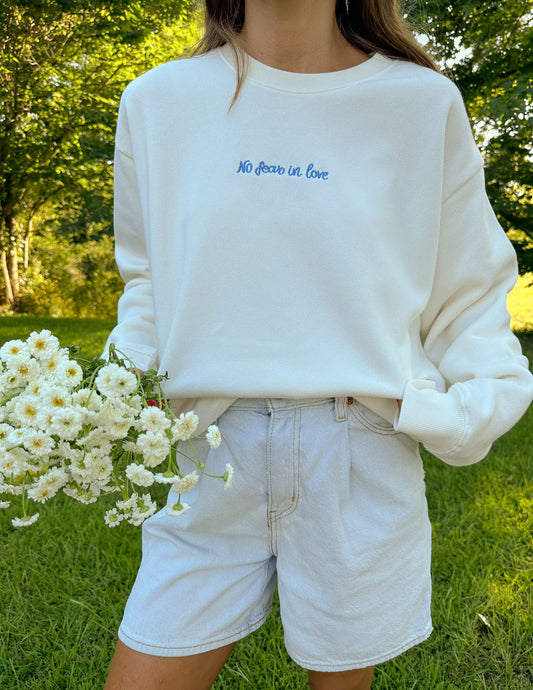 No Fear in Love Unisex Crewneck