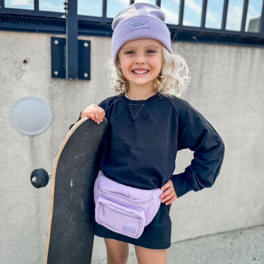 Kids Belt Bag- Lavender