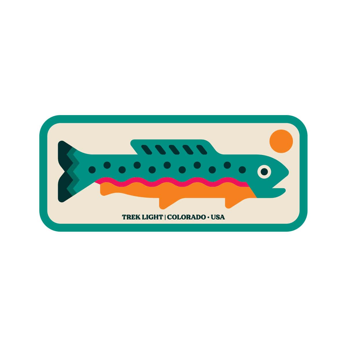Trout Sticker